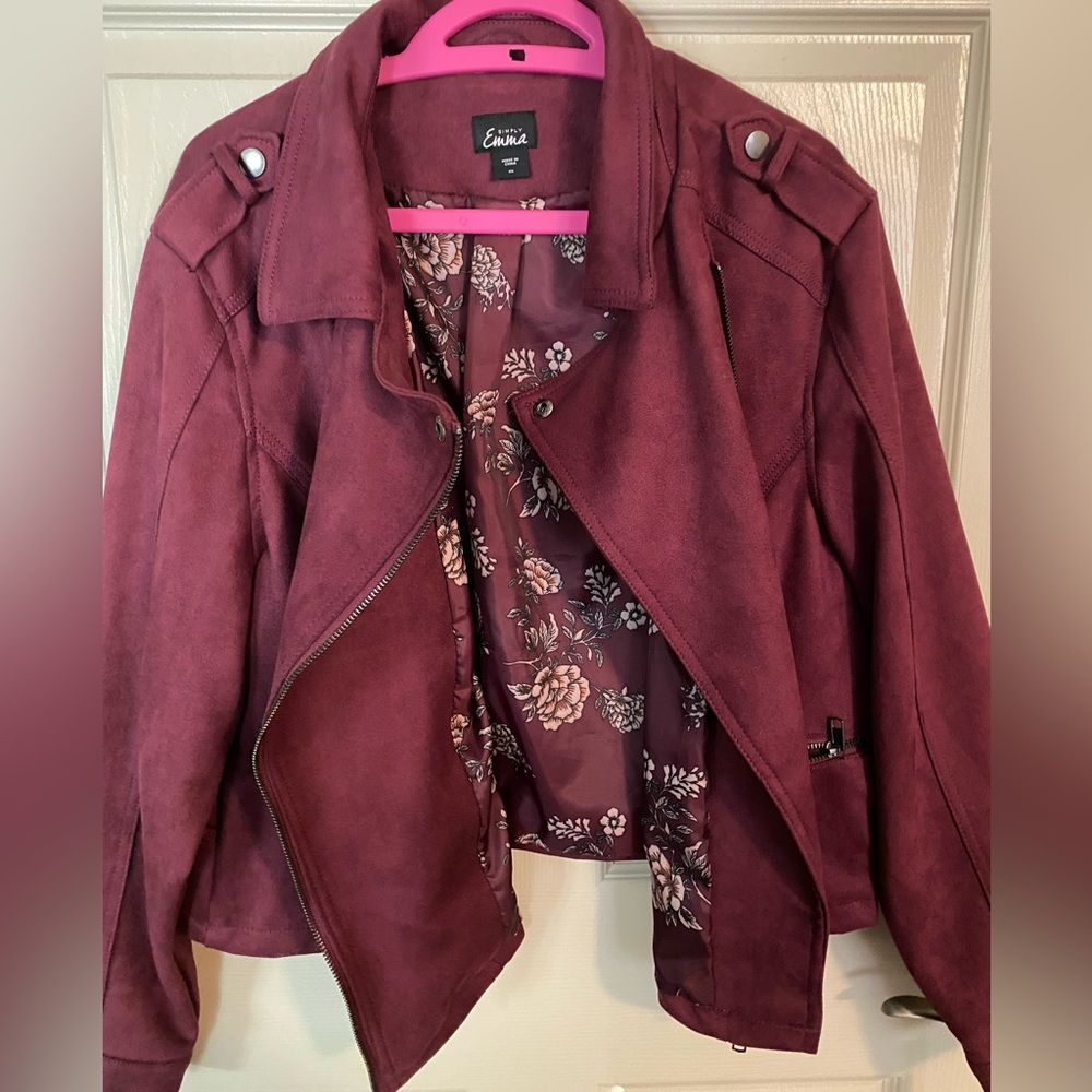 NEW Suede Jacket